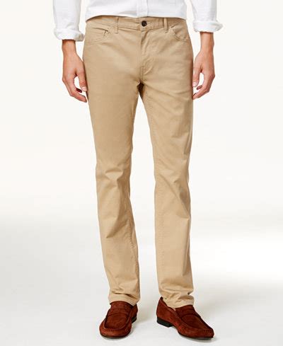 michael kors mens slim fit contrast stripe trousers|Michael Kors Parker Slim Fit Pants .